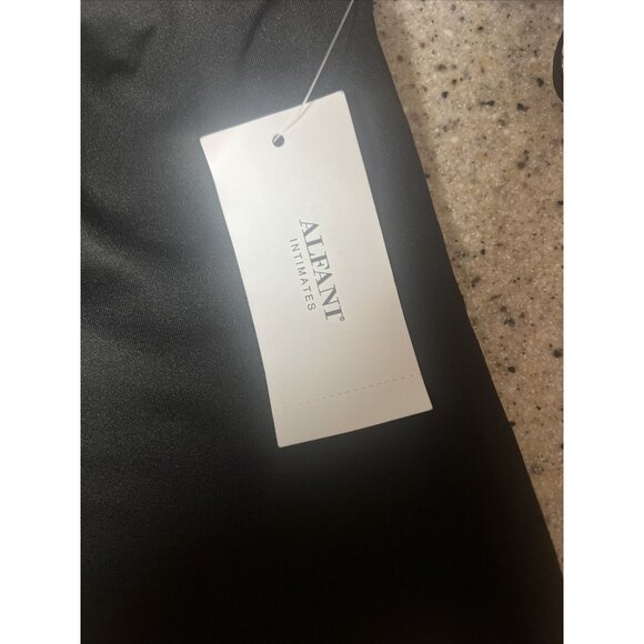 Alfani Intimates High Neck Thong Bodysuit‎ Classic Black - Picture 3 of 6